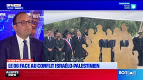 Anthony Borré se dit "en profond désaccord" avec l'arrêt de la livraisons des armes à Israël