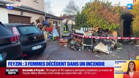 "Une ambiance apocalyptique" : trois morts à Feyzin dans l'incendie d'une maison, un pompier légèrement blessé