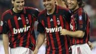 Yoann Gourcuff (à gauche) congratule Ronaldo après le but du brésilien marqué l’an passé face à Cagliari
