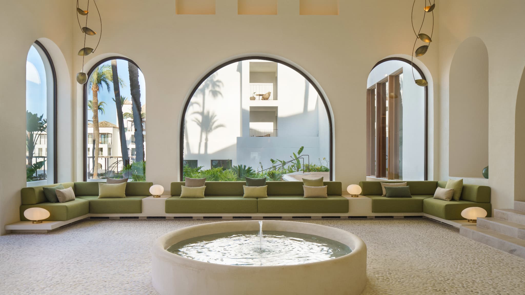 Le lobby de l'hôtel La Zambra Le lobby de l'hôtel La Zambra