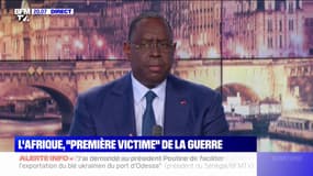 Macky Sall, président de l'Union africaine: "L'Afrique veut la fin de la guerre" en Ukraine