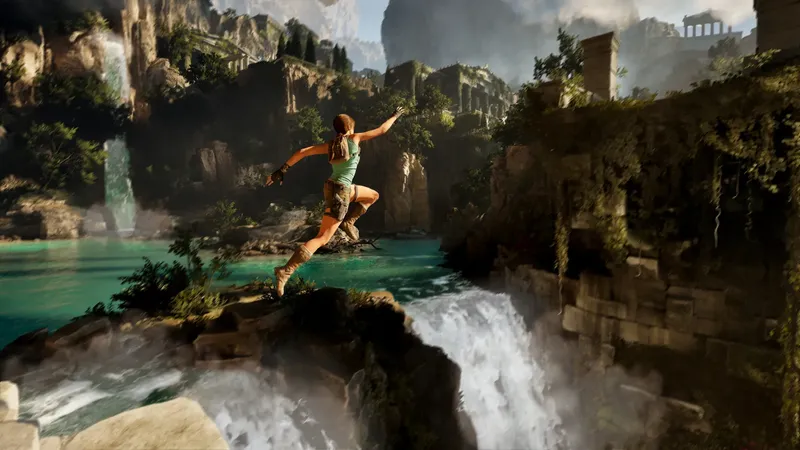 Tomb Raider: Legacy of Atlantis reprend les fondamentaux de Lara: courir, réfléchir, sauter et combattre Tomb Raider: Legacy of Atlantis