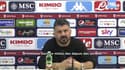 Naples : "Irrespectueux pour ma femme", Gattuso pique une colère en conf'