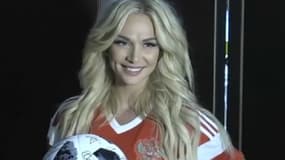 Victoria Lopyreva, ambassadrice de la Coupe du Monde