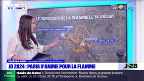 JO 2024 : les animations prévues à Paris lors du passage de la flamme olympique