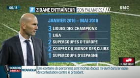 Zinédine Zidane a-t-il fait le bon choix en quittant le banc du Real Madrid? Ca fait débat sur RMC