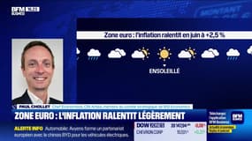 L'éco du monde : Zone euro, l'inflation ralentit légèrement - 02/07