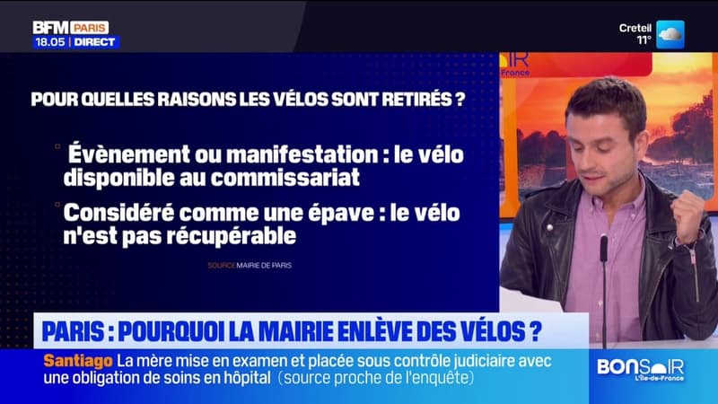 Paris: pourquoi la mairie enlève des vélos?