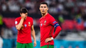 Cristiano Ronaldo pendant l'Euro 2021 avec le Portugal