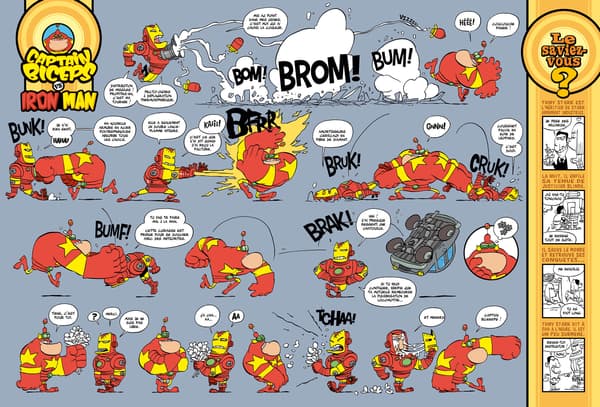 Iron Man par Zep et Tébo