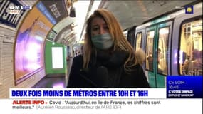 Paris: deux fois moins de métros aux heures creuses, les voyageurs craignent des rames bondées