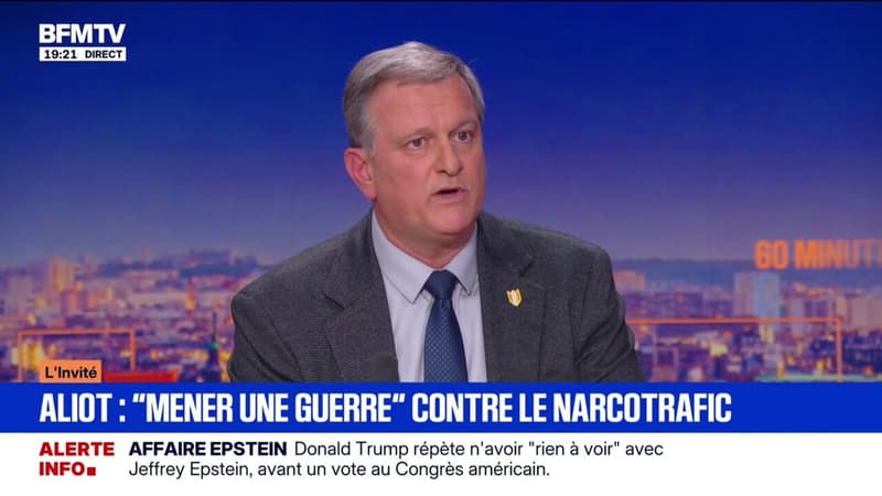 Narcotrafic: "Il y a du sang derrière la drogue", déclare Louis Aliot, maire RN de Perpignan