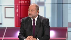 Le ministre de la Justice et garde des Sceaux Éric Dupond-Moretti le 22 novembre 2020 sur BFMTV