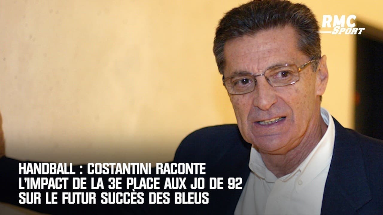 Handball Costantini raconte l'impact de la 3e place aux JO de 92 sur