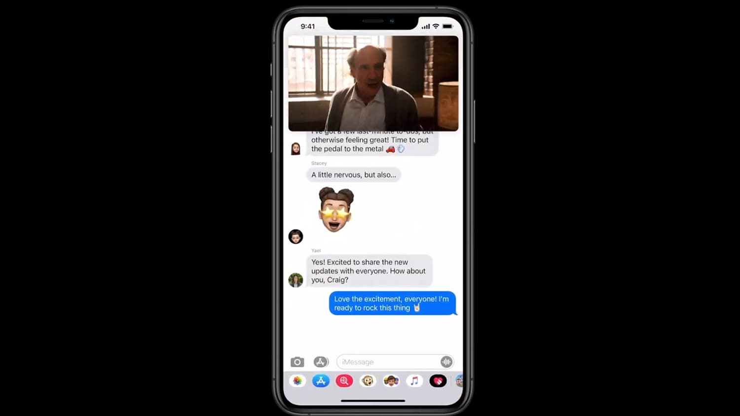 Capture d'écran d'iOS 14