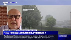 Orages: "Les quantités de pluie sont vraiment exceptionnelles. Inévitablement, il y aura ce risque d'inondation" observe Patrick Marlière, météorologue et directeur d'Agate Météo