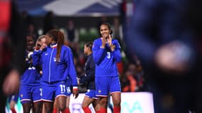 Wendie Renard lors de France-Irlande, le 5 avril 2024