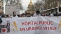 Quelques milliers de personnes ont défilé samedi près du ministère de la Santé à Paris