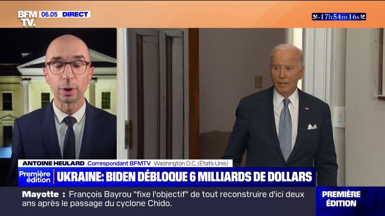 Ukraine Joe Biden Annonce Une Aide Massive De 6 Milliards De Dollars