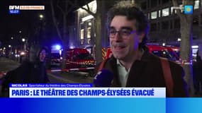 Paris: 1.500 personnes évacuées du théâtre des Champs-Élysées après un incendie
