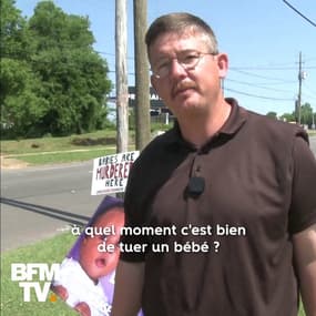 Avortement: devant cette clinique en Alabama, des militants des deux camps s'affrontent tous les jours