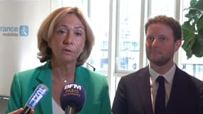 Valérie Pécresse et Clément Beaune le 26 septembre 2023.