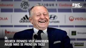 OL: Holveck (Rennes) veut amadouer Aulas mais se prend un tacle