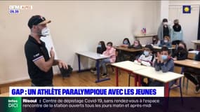 Gap: un athlète paralympique rencontre de jeunes écoliers pour discuter sport et handicap