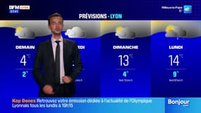 Météo Rhône: un ciel gris et des pluies ce jeudi, il fera 10°C à Lyon