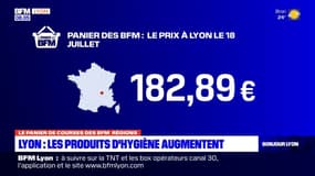 Panier des BFM: le prix des produits d'hygiène bondit à Lyon
