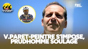  Tour de France (E16) : Première victoire française avec V. Paret-Peintre, Prudhomme heureux et (un peu) soulagé