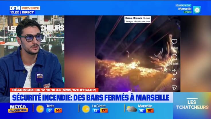 Sécurité incendie : des bars fermés à Marseille. Les Tchatcheurs 