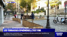 Fin des terrasses éphémères dès ce lundi à Paris