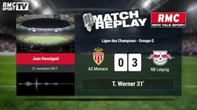 Monaco - Leipzig (1-4) : le Goal Replay avec le son RMCSPORT 