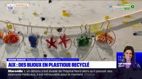 Aix-en-Provence: des bijoux fabriqués à partir de déchets plastiques