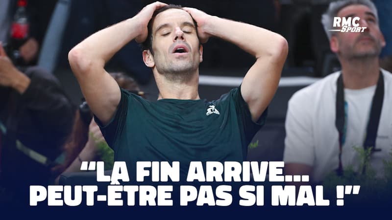 Paris Masters : "La fin arrive, ce n'est peut-être pas si mal" sourit Gasquet