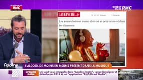 On n'a pas osé vous en parler - L'alcool de moins en moins présent dans la musique