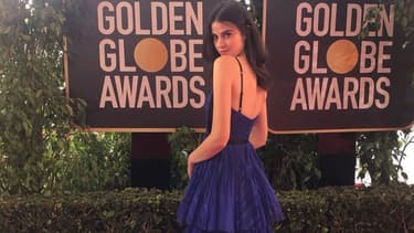 Kelleth Cutbert aux Golden Globes