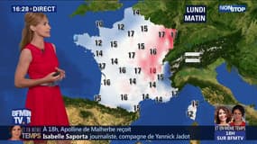 La météo pour ce lundi 2 juin 2019