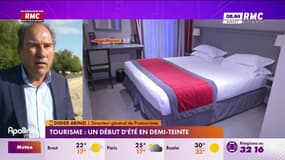"Ce mois de juillet est plutôt pas mauvais", reconnaît Didier Arino, Directeur Général de Protourisme