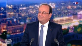 François Hollande sur TF1 le jeudi 14 avril 2022.