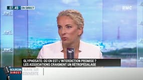 "A ce jour, plusieurs mois après l'engagement du président Macron d’interdire le glyphosate en 3 ans, on en est nul part, cet engagement ne figure même pas dans le plan du gouvernement sur les pesticides"