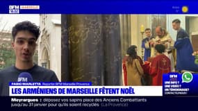 Marseille: les Arméniens fêtent Noël, une messe organisée au Prado