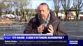 Sainte-Soline: "Notre sujet ce n'est pas d'être contre l'irrigation, il faut arrêter avec cette caricature" affirme l'eurodéputé Benoît Biteau (EELV)