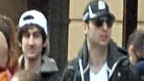 Les deux frères Djokhar et Tamerlan Tsarnaev, principaux suspects de l'attentat de Boston.