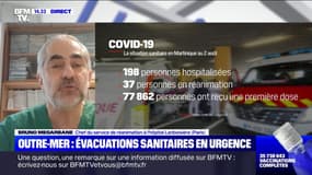 Covid-19: "De nouveaux transferts de patients sont envisagés pour libérer des lits en Martinique ", explique Bruno Megarbane
