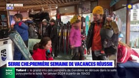 Première semaine de vacances réussie selon les commerçants à Serre-Chevalier