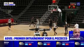 Asvel: premier entraînement pour Gianmarco Pozzecco, le nouvel entraîneur