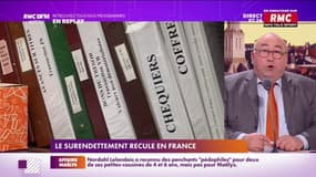 Bonne nouvelle : le surendettement recule en France.