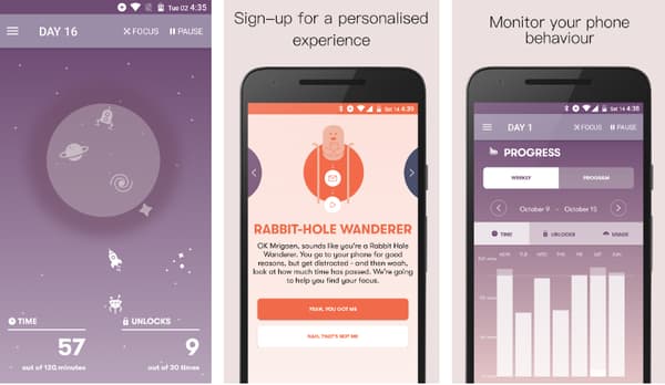 L'application Space propose une connexion personnalisée. L'application Space propose une connexion personnalisée.